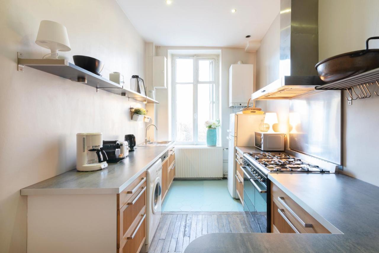 Ferienwohnung Le Chic D'Adam - A Cote Du Parc De La Pepiniere Nancy Exterior foto