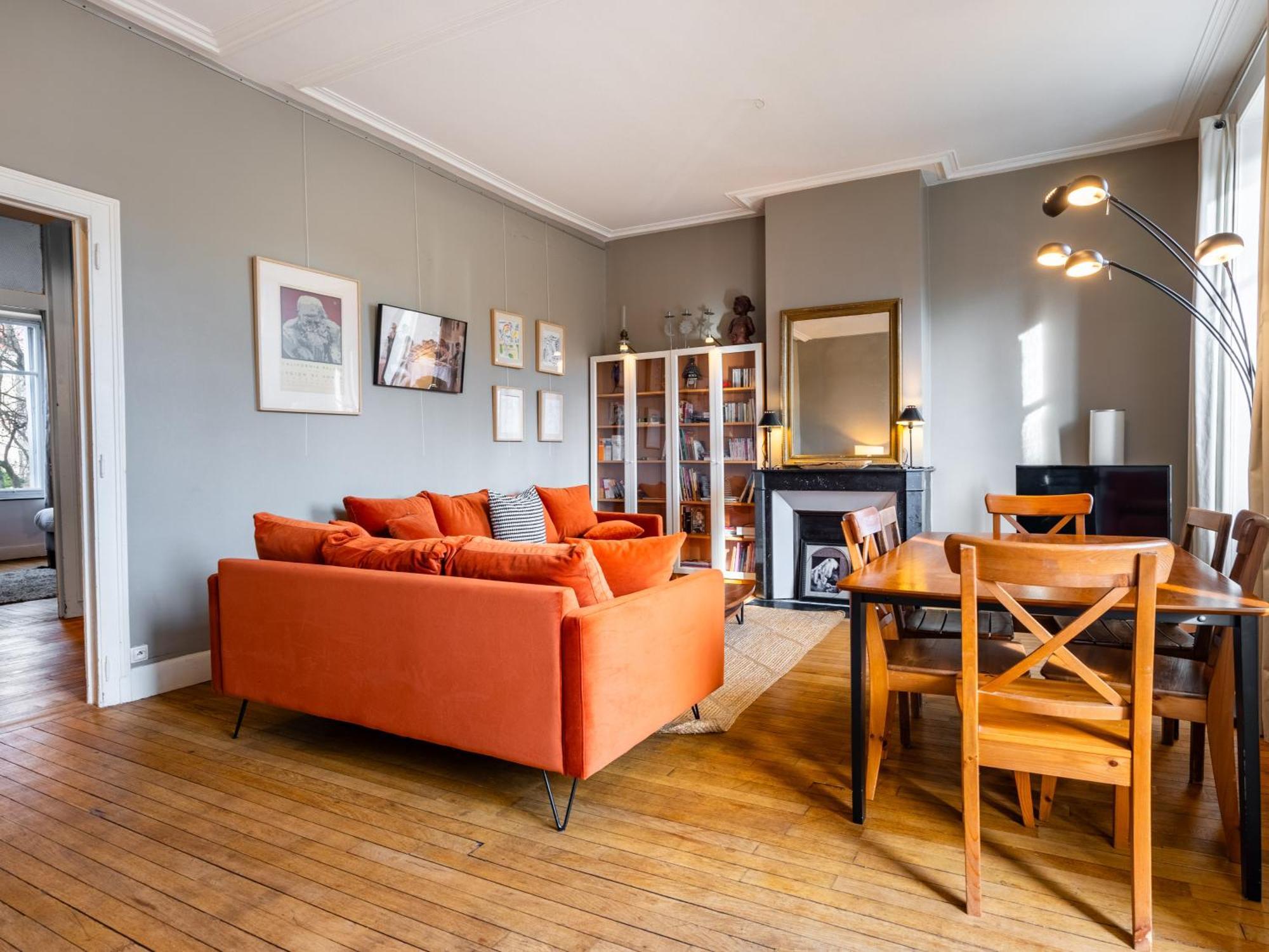 Ferienwohnung Le Chic D'Adam - A Cote Du Parc De La Pepiniere Nancy Exterior foto
